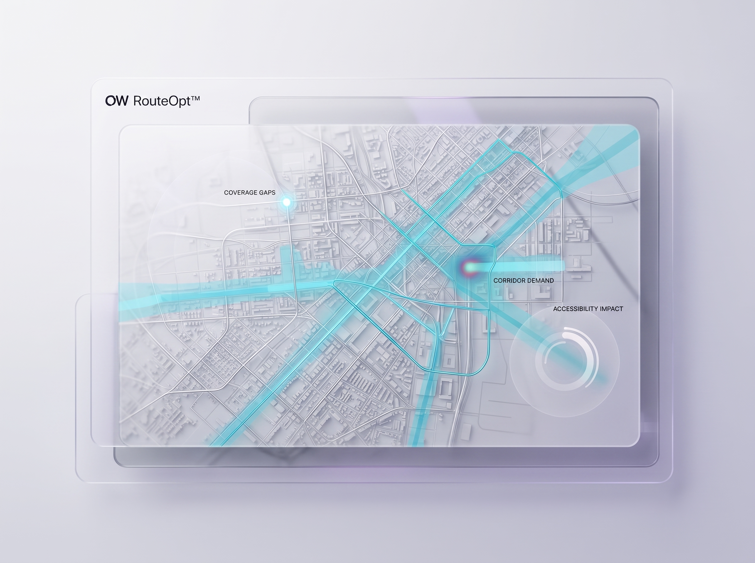 OW Optimize the World — OW RouteOpt™ software visualization