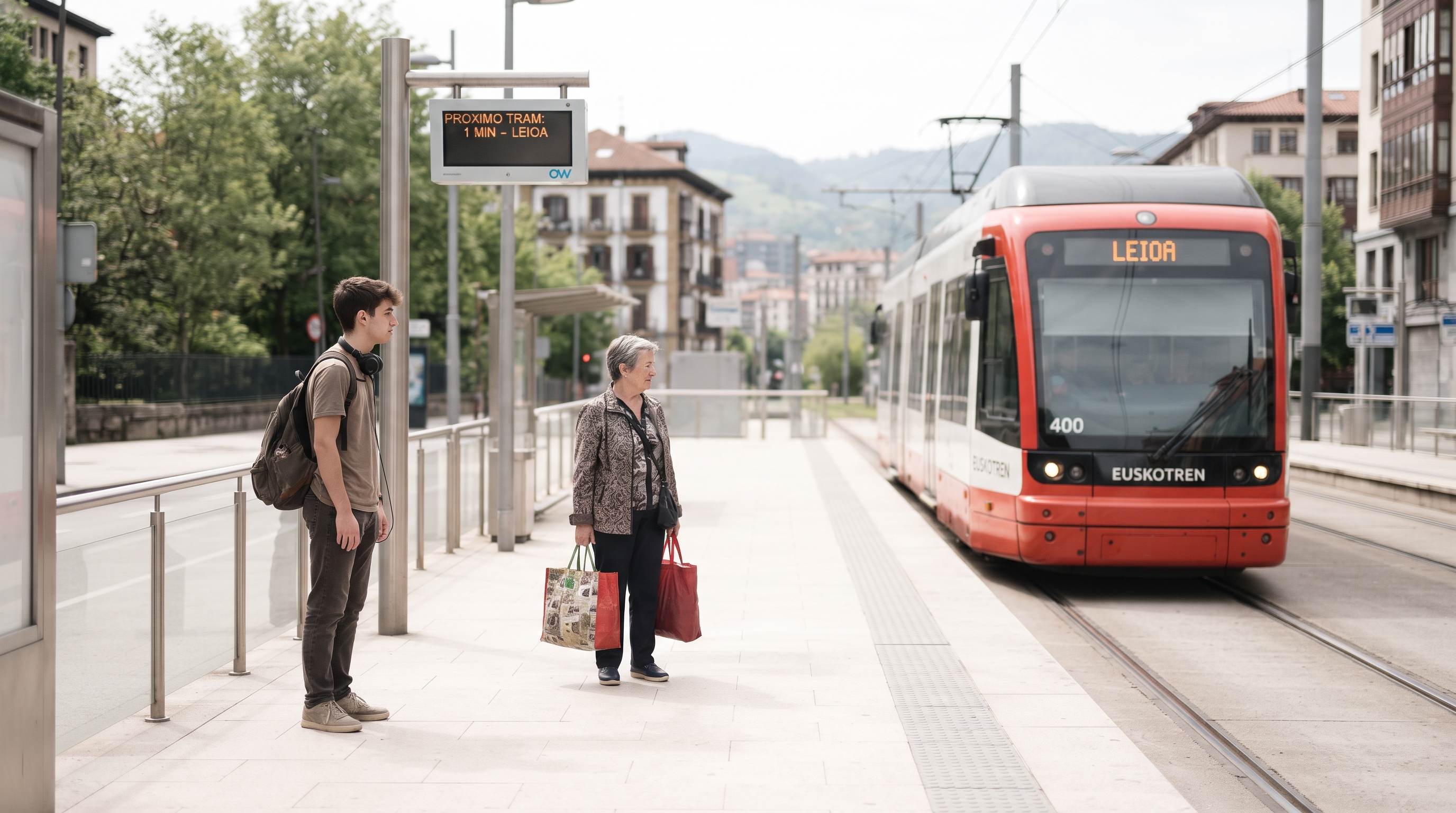 OW Optimize the World — ağ performansı için platforma yanaşan tramvay